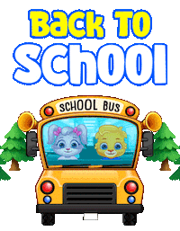 Back To School Sticker by Lucas and Friends by RV AppStudios
