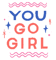 Girl Sparkle Sticker by Saori Kasai