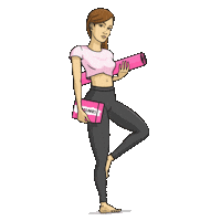 yogajunkies fitness team community yoga Sticker