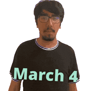 March 4Th Sticker