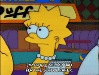 Season 3 Paper GIF by The Simpsons
