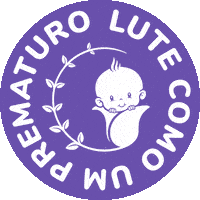 Maternidade Sticker by ONG Prematuridade.com