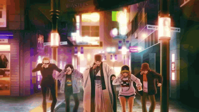 paripikoumei giphyupload dance anime anime dance GIF
