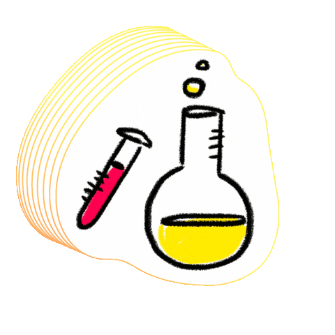 Chemistry Lab Sticker by Intrepidas