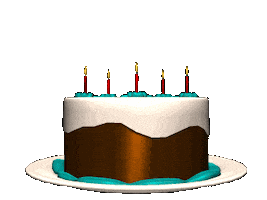 Happy Birthday 3D Sticker