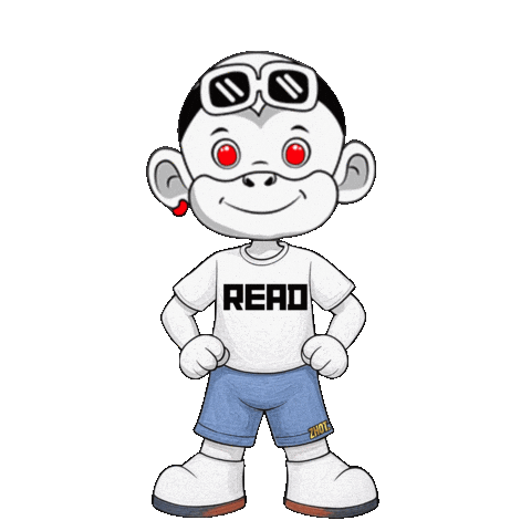 Read Happy Ending Sticker by Zhot Shop