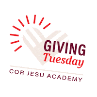 corjesuacademy giving tuesday cja cor jesu cor jesu academy Sticker