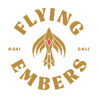 Flyingembersbrew beer drinking flying beverage Sticker