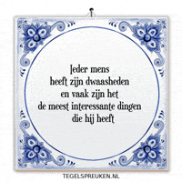 Wijsheid Reflectie GIF by Tegelspreuken.nl