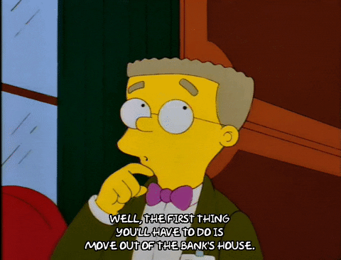 Deciding Season 8 GIF by The Simpsons