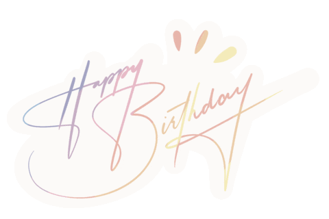byralitsha happy birthday happy birthday bday Sticker