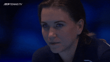 Staring Evil Eyes GIF by Tennis TV