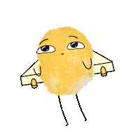 Thumbpaint fly spaceship thumb take off Sticker