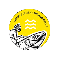 Marin Larochelle Sticker by Le Merluberlu
