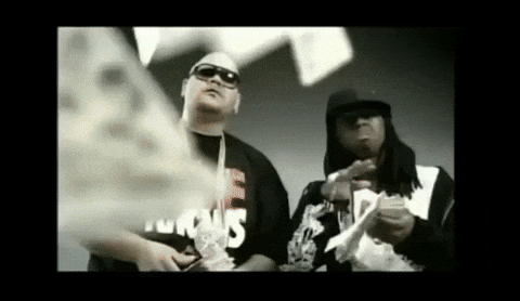 cmlugo93 make it rain lil wayne fat joe GIF