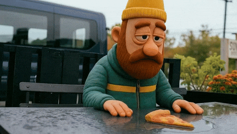 Tired Rain GIF by Fresh Cake