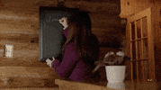 lacey chabert writing GIF by Hallmark Channel