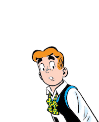 Confused Sticker by Archie Comics
