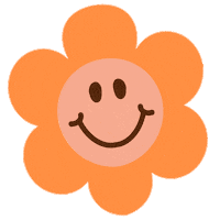Happy Smiley Face Sticker by Poppy + Ted