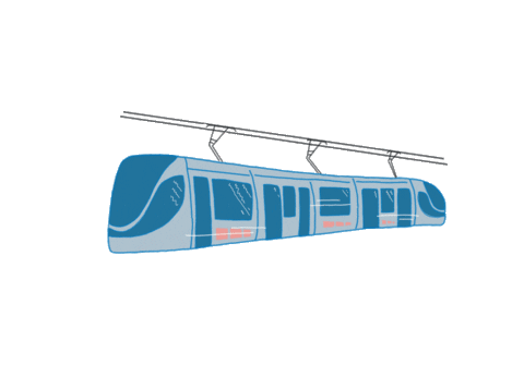 monster train Sticker by Jerusalem