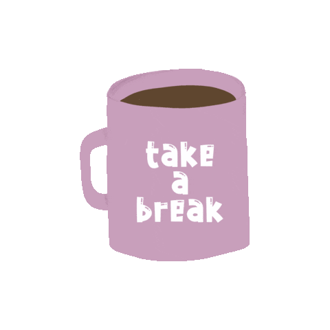 simplelinh giphyupload pink coffee chill Sticker