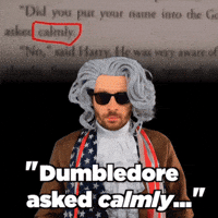 Sarcastic Harry Potter GIF