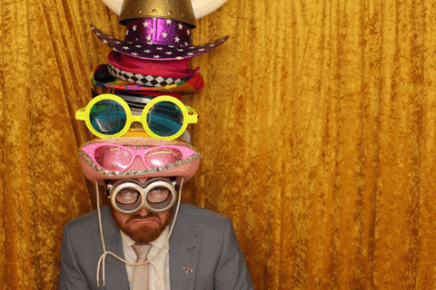 fun wedding GIF by Tom Foolery Photo Booth