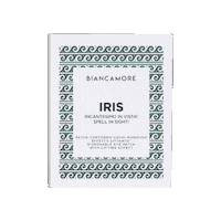 biancamore iris patch paestum biancamore Sticker