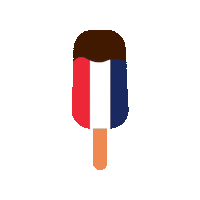 France Summer Sticker by Hobbykokken