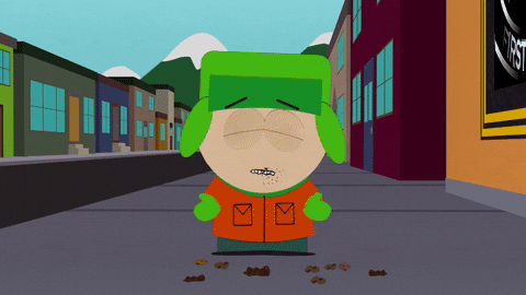 kyle broflovski poo poo GIF by South Park 