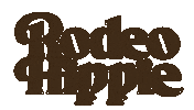 RodeoHippieBrand clothing rodeo hippy honky tonk Sticker