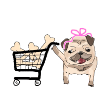 dog Sticker by Yeah Bunny