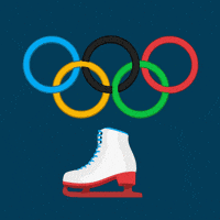 Figure Skating Olympics GIF by motionbean
