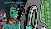 chadvangaalen animation illustration music video trippy GIF