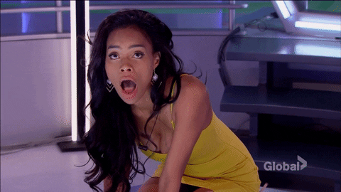 Shock Omg GIF by Big Brother Canada