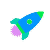 Space Grow Sticker by Jellysmack