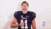 Navy Football Celebration GIF by Navy Athletics