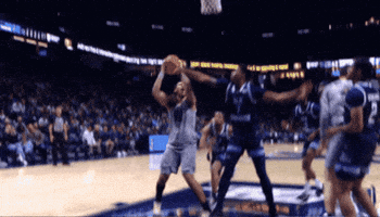 Dunk Xaviermbb GIF by Xavier Men's Basketball