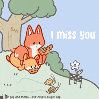 Love You Fox GIF by SoyandMochi