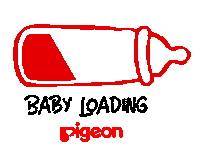 PigeonArabia baby mom mother pregnant Sticker