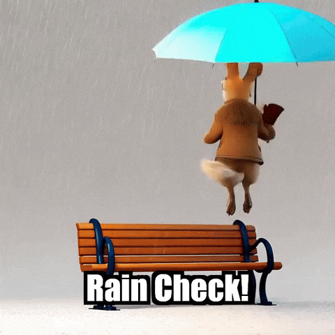 Rain Check GIF by Radiantelope