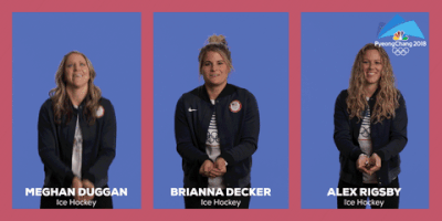 celebrate ice hockey GIF by NBC Olympics