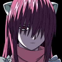 Elfen Lied Horror GIF