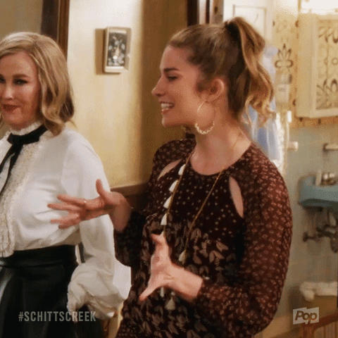 happy eugene levy GIF by Schitt's Creek