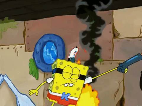season 5 blackened sponge GIF by SpongeBob SquarePants