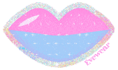 evewear heart kiss kawaii rainbow Sticker