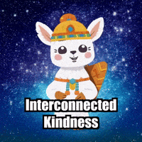 Wisdom Interconnectedness GIF by Llamaozi