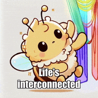 Wisdom Tapestry GIF by Beelightened