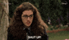 Anne Hathaway Shut Up GIF by Disney+