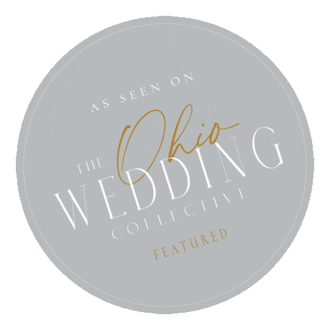 On The Blog Sticker by The Ohio Wedding Collective